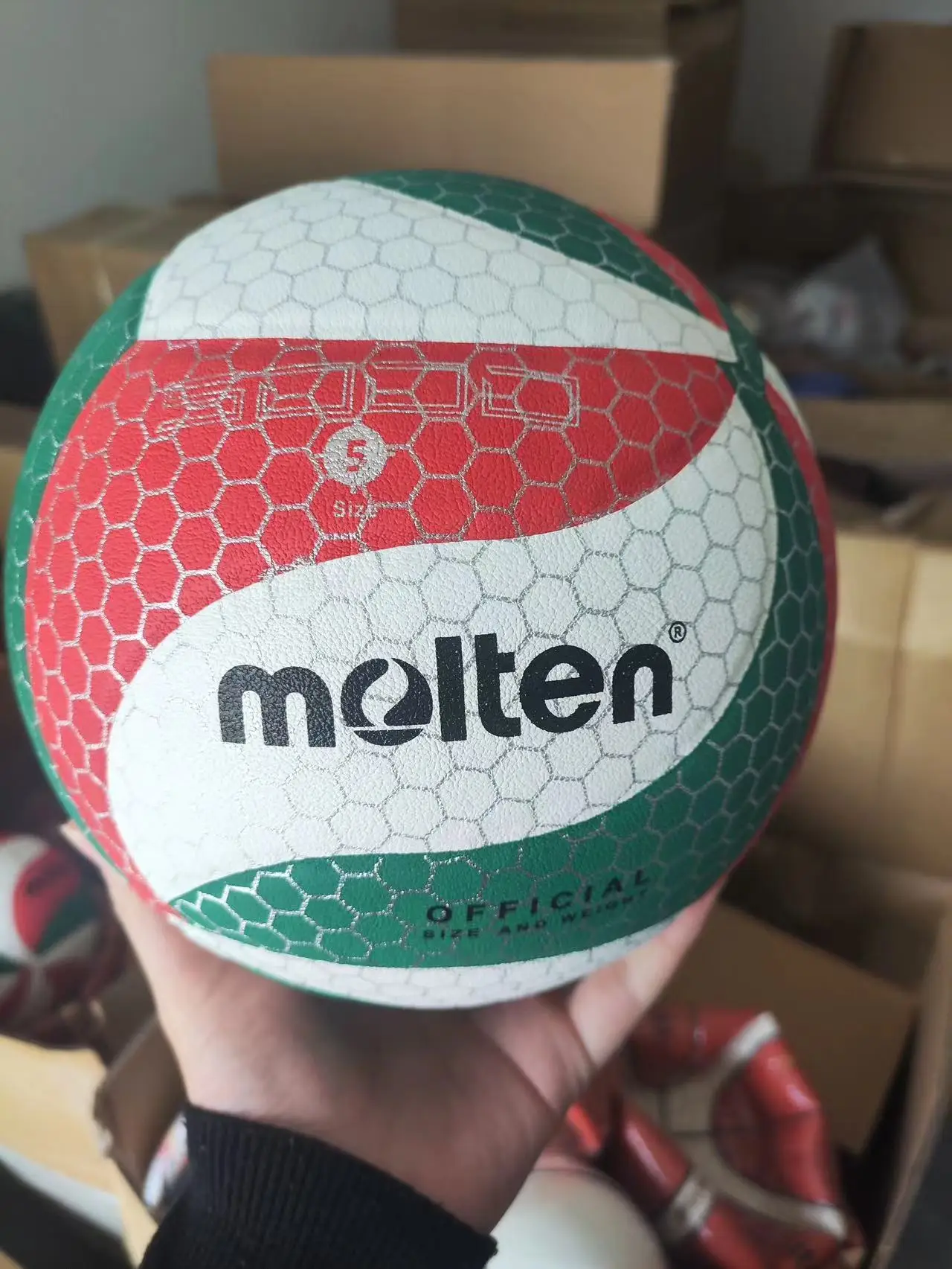 Musen Wholesale Molten Volleyball Ball Size 5 Soft Touch Material PU Leather Factory Customized for Training Low Price