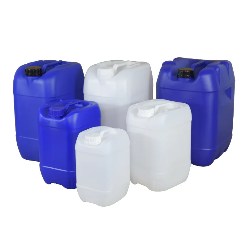 Bump Stacking Design 5Liter Empty Plastic Jerry Can For Transport Storage Oil&Chemical Liquid