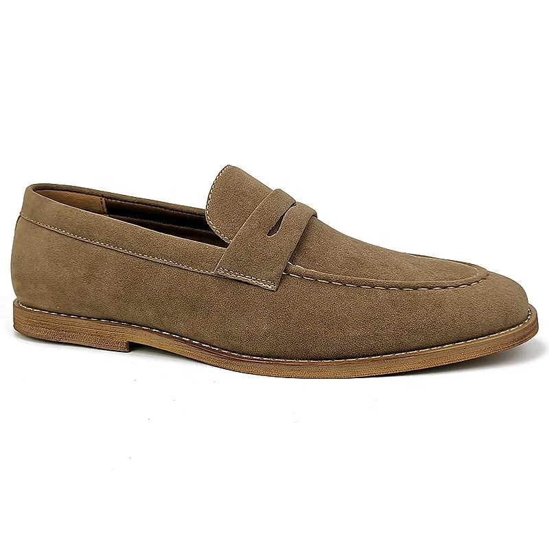 Men Stylish Leather Loafers Mens Shoes Casual Slip on Men Moccasins