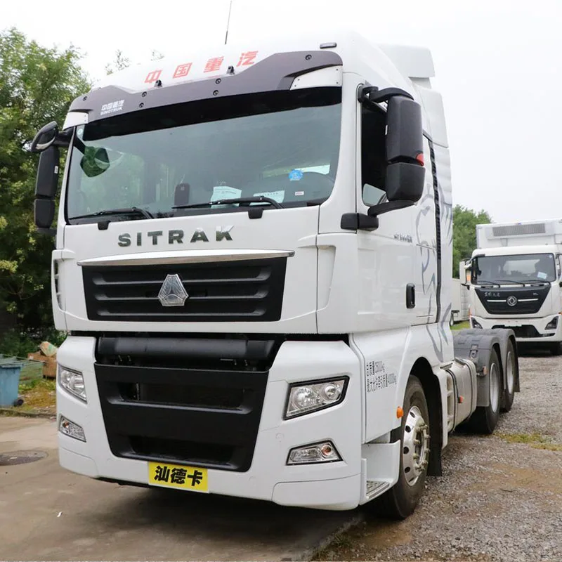Full Range Of Models Anti-Lock Braking System Sitrak 6x4 480HP Tractor Truck Sitrak g7 Tractor For Port Logistics