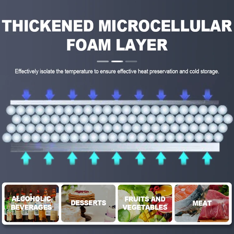 standing display freezer display freezer refrigerator freezer refrigerator for supermarket