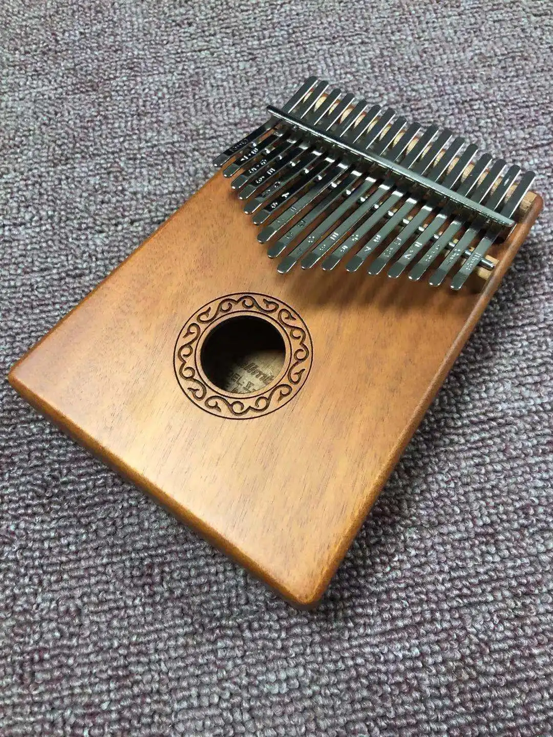 17 Key Finger Kalimba Acacia Mbira Sanza Thumb Piano Kalimba