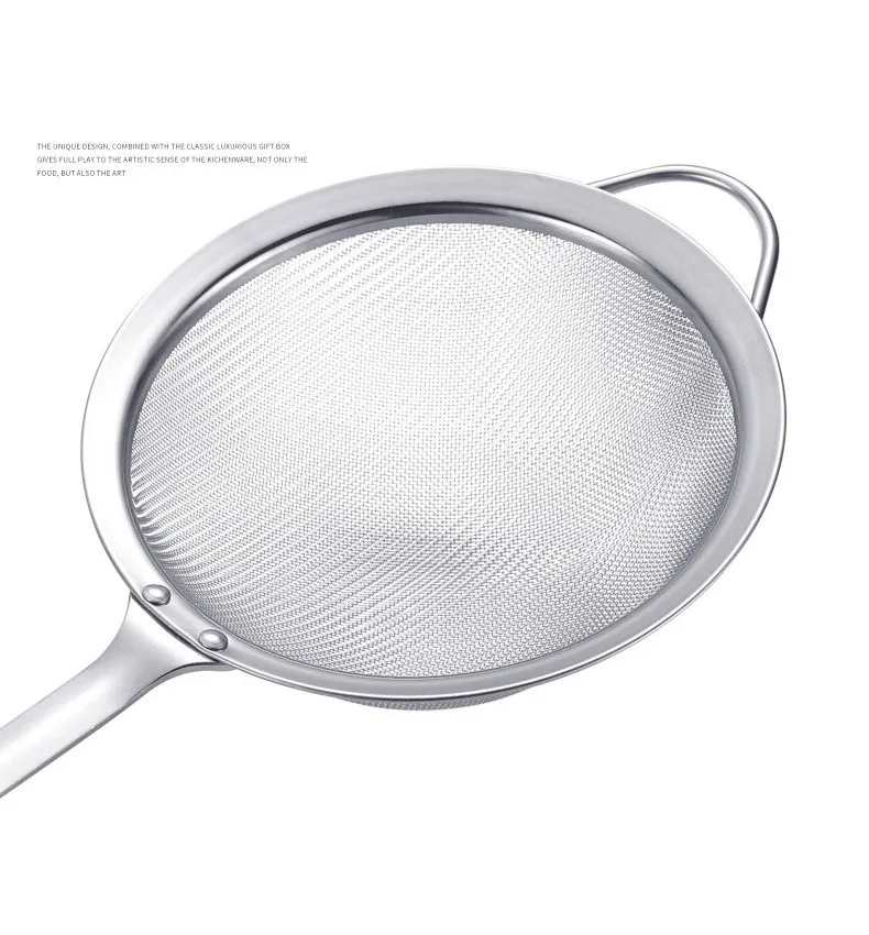 Professional kitchen tool sieve centrifuge liquid solid vibrating hand shake flour sifter sieve