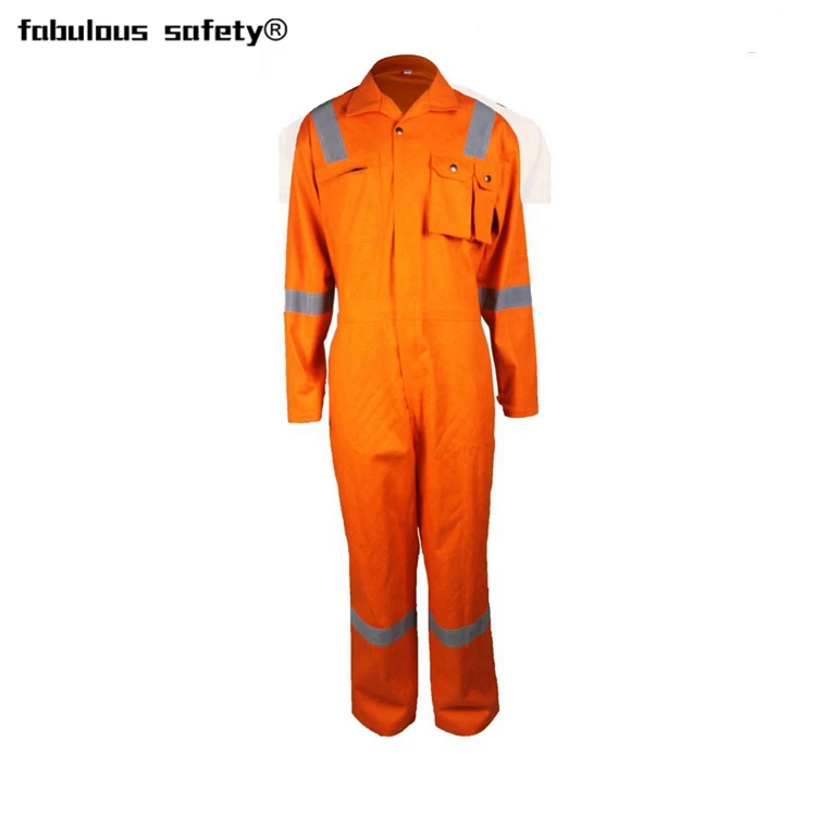 NFPA2112 Orange Fireproof Aramid Coverall
