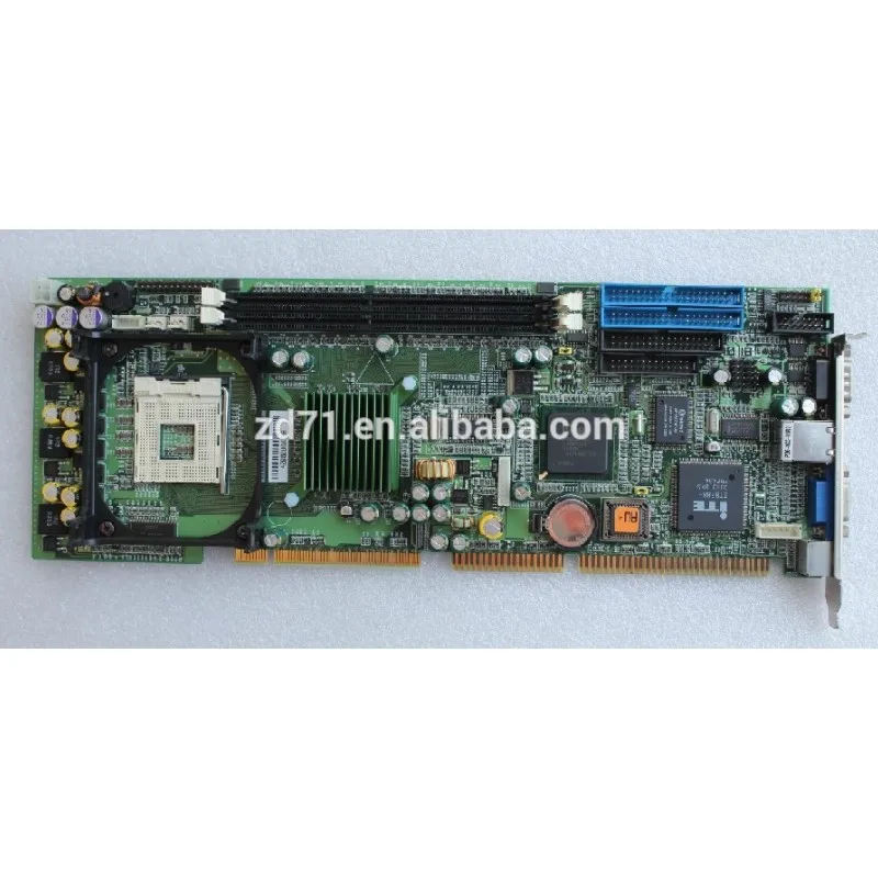 Nupro-841 REV: 1,1, Промышленная материнская плата, 478 полная длина, P4, протестированная Рабочая Промышленная материнская плата