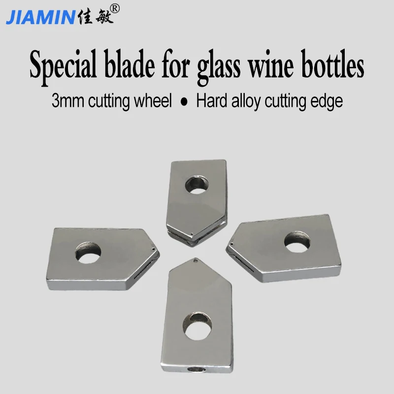 Diamond Cemented Carbide Glass Cutter Head Wine Bottle Cutting Tools Replacement Cutting Head For Glass Bottle Cutter Tool