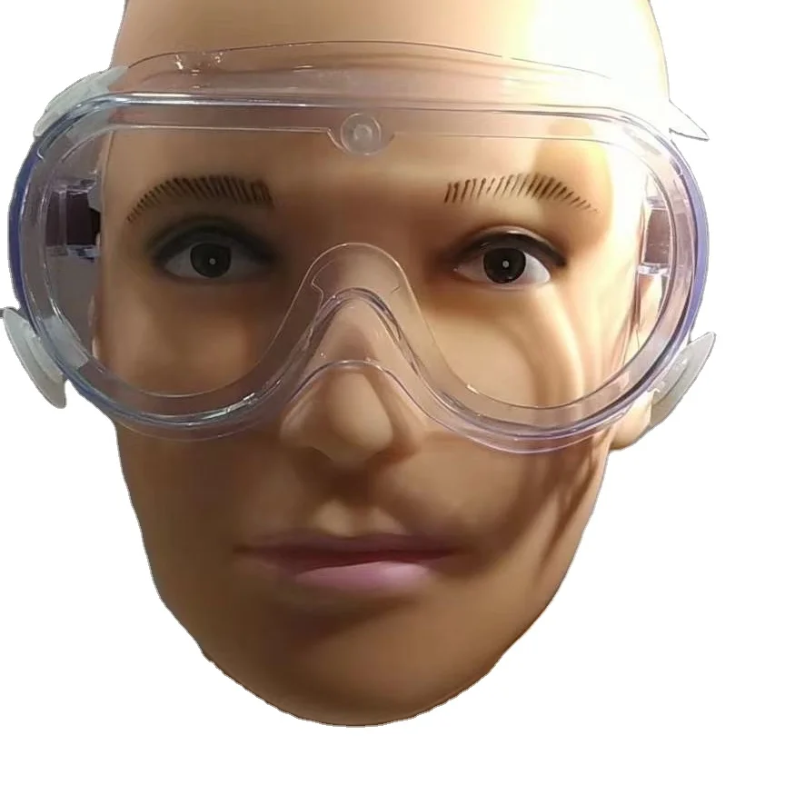 Защитные очки для защиты от химических брызг, противотуманные защитные очки, стильные пластиковые очки в прозрачной оправе с сертификатами CE и SCCP