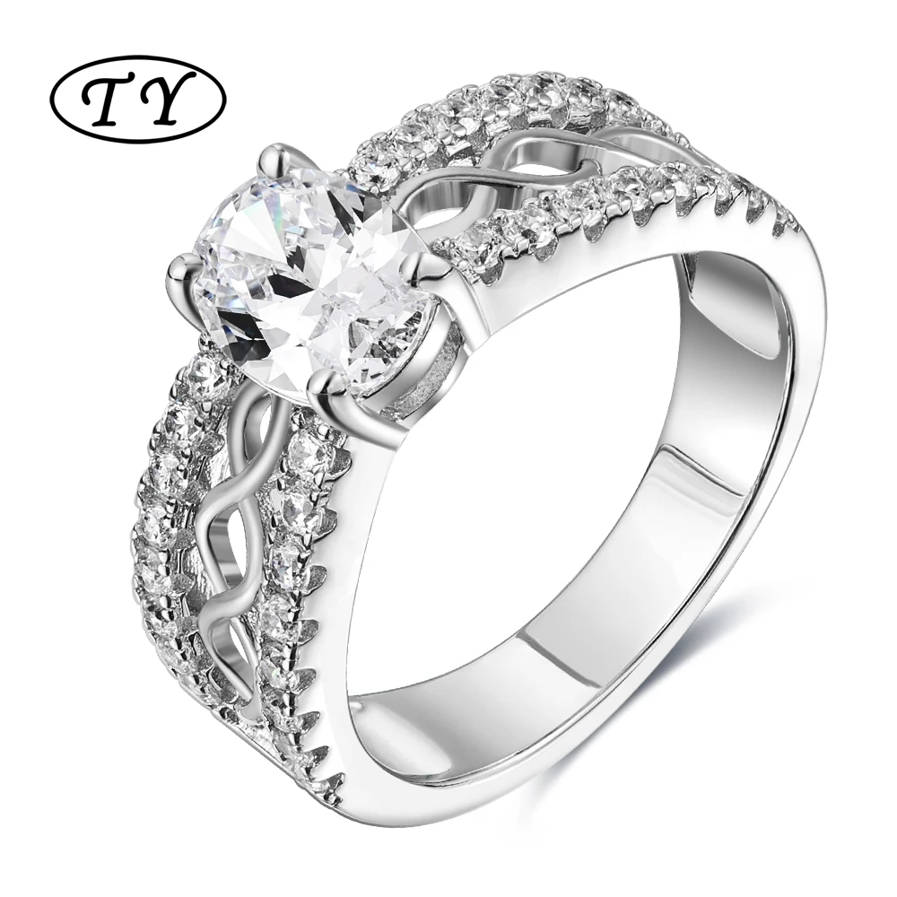 Кольца унисекс из стерлингового серебра с 925 и