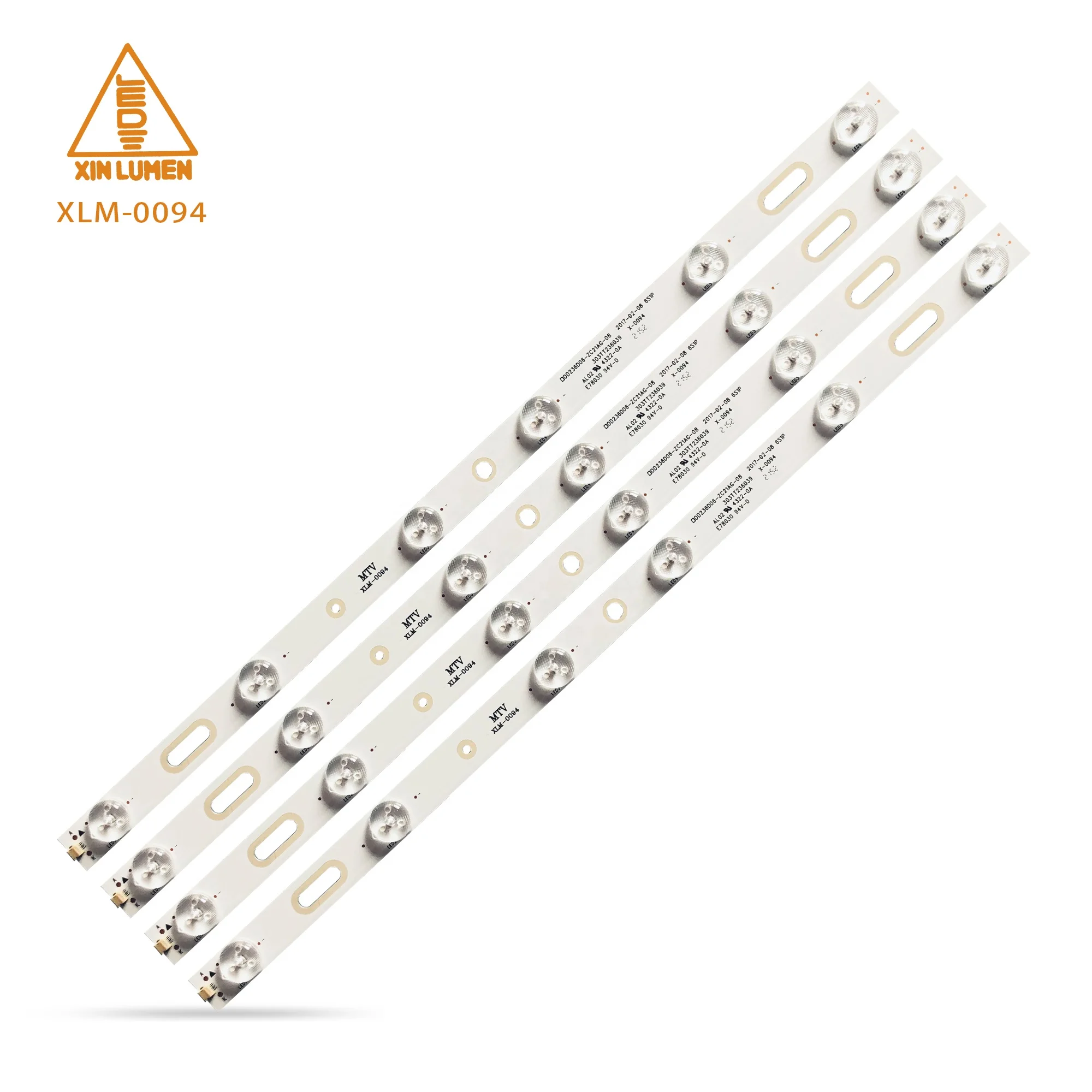 XLM-0094 4PCS 6Lamps Led Tv Backlight Strip Bar For 24 Inch TCL OD236D06-ZC21AG-08