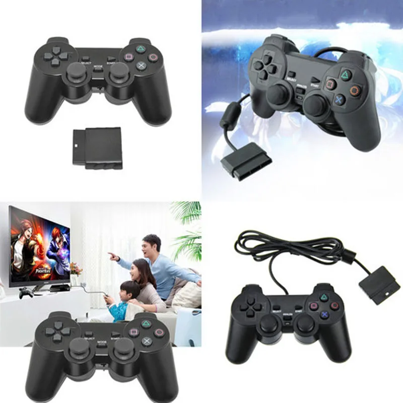 Wired PS2 Controller Gamepad for Sony PS2 Controller Joystick Vibration