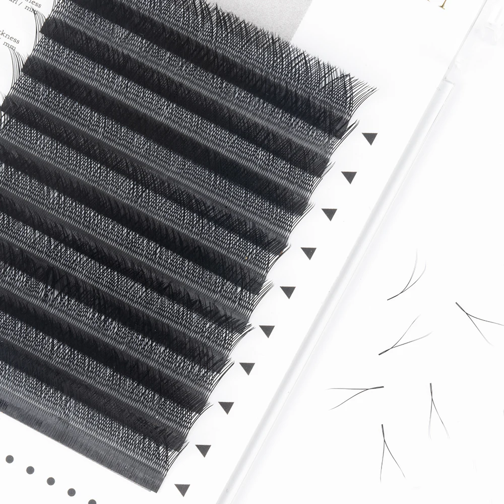 Factory Supplied Professional Salon Use Y Type Handmade YY Lash C curl Eyelashes Extension Trays