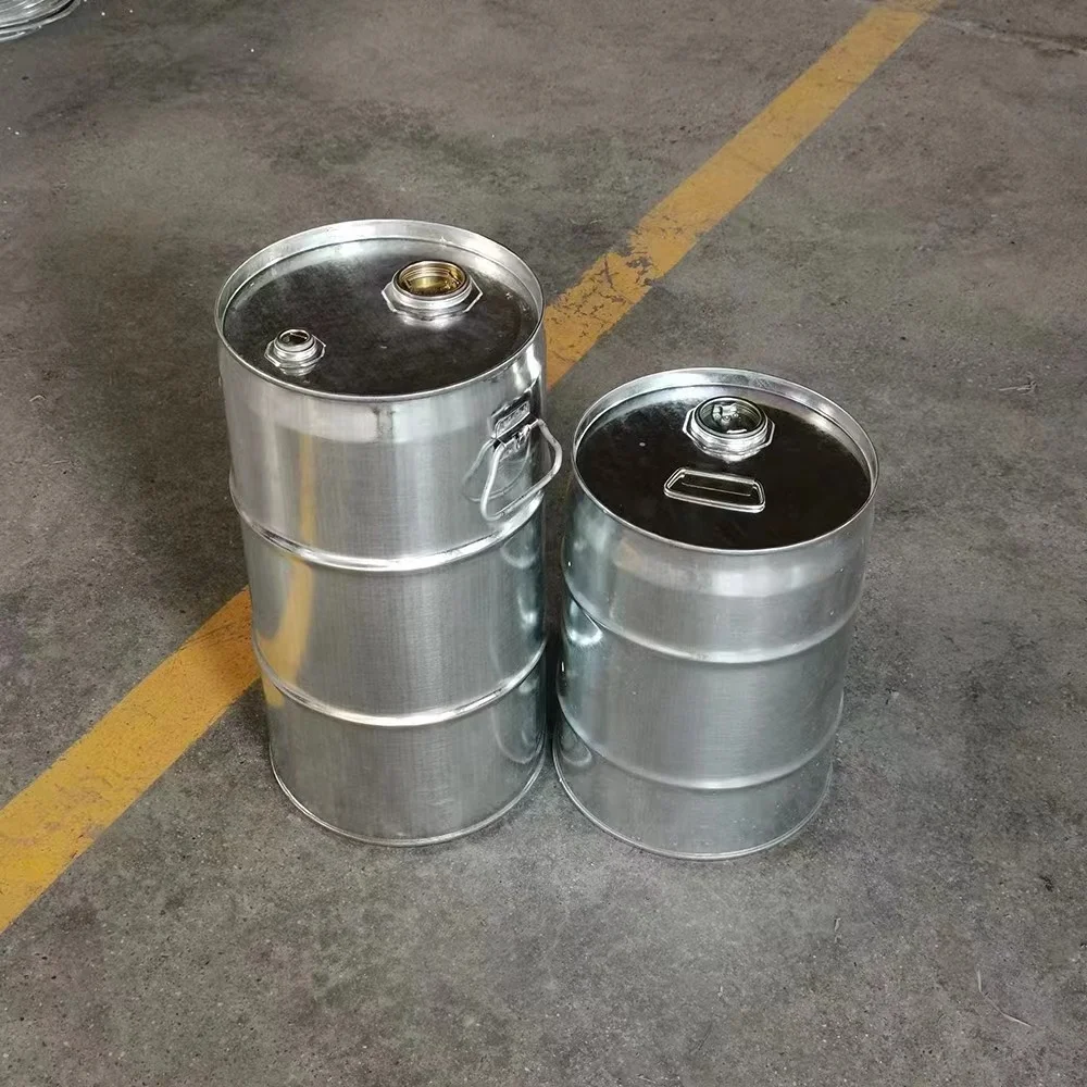 25L/35L оцинкованный стальной барабан цена/оптовая продажа 60L из нержавеющей стали
