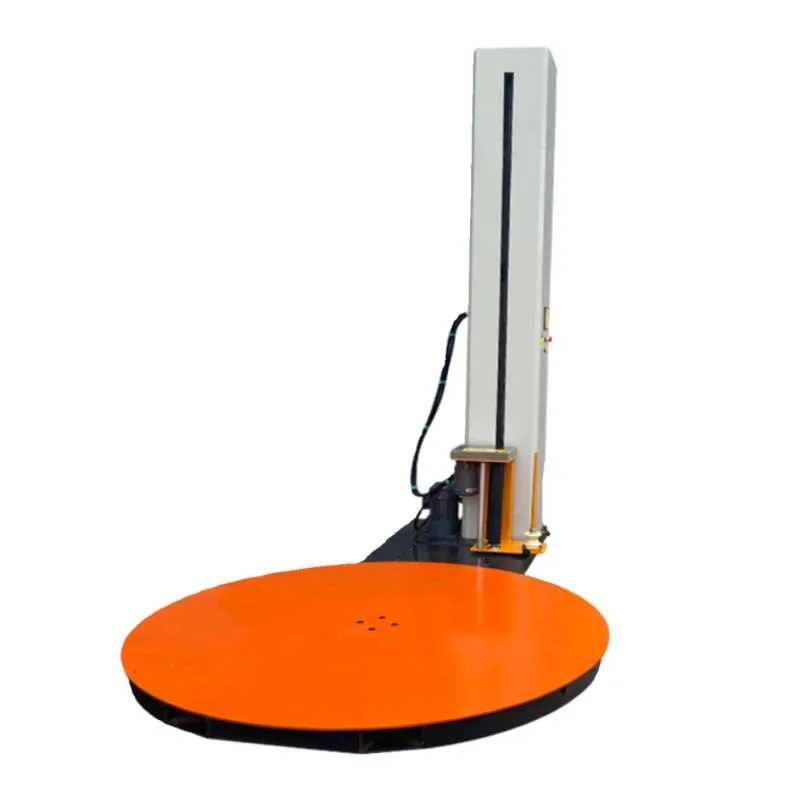 Manual Wrapping Tray Type Rotating Film Cardboard Box Cargo Packaging Wrapping Machine