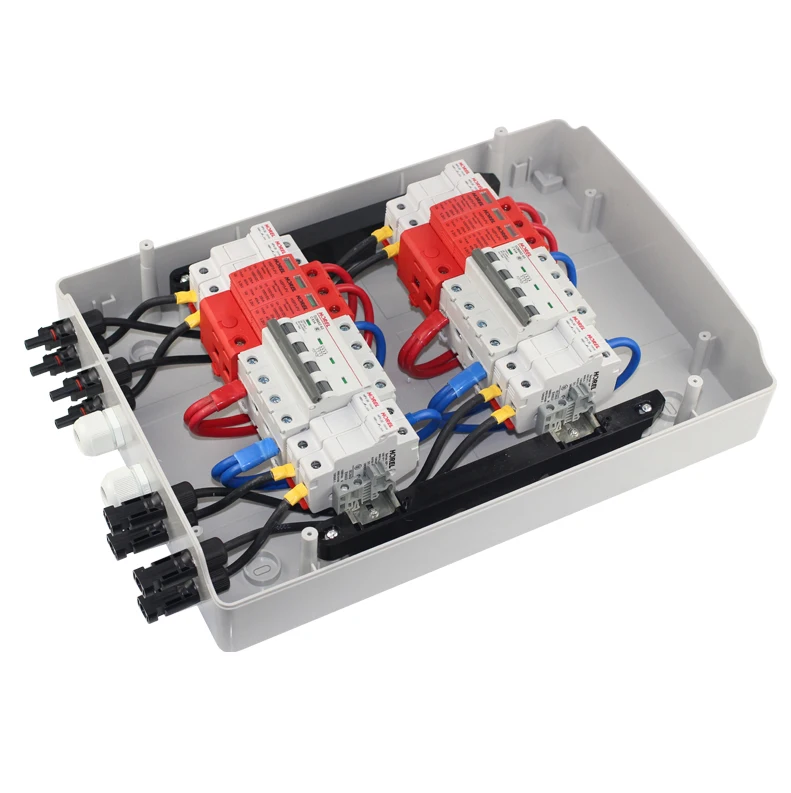 4 string combiner box DC1000V solar panel combiner box