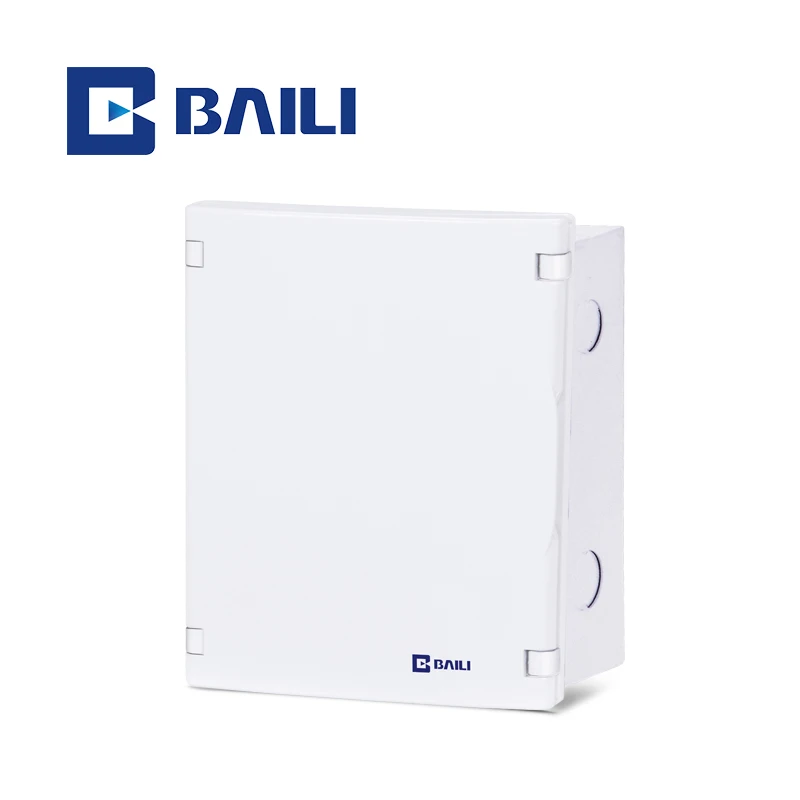 BAILI  High Quality LS 4Way new design PC panel board Flush Mounted  low voltage MCB Electrical Distribution Box