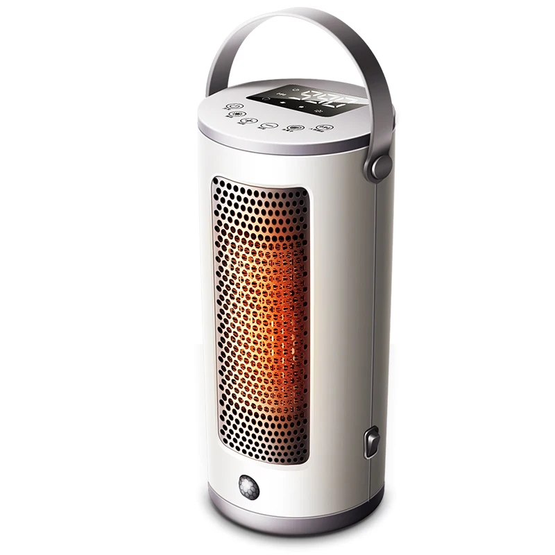 PTC Ceramic Mini Portable Desktop Fan Heater for Home Office