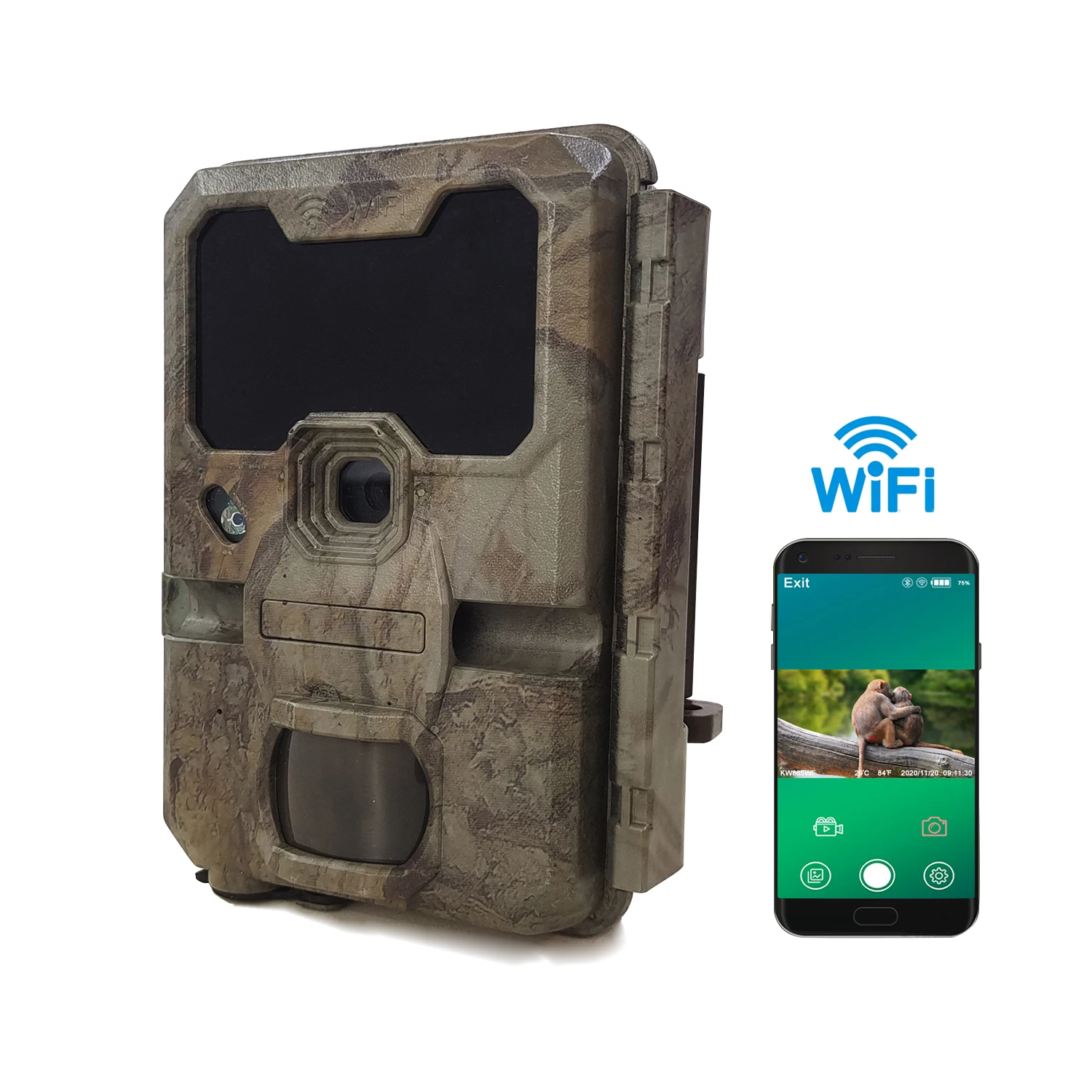 Keepguard KW866WF 4K 32MP мини-ловушки для дикой природы WiFi камера живой охоты