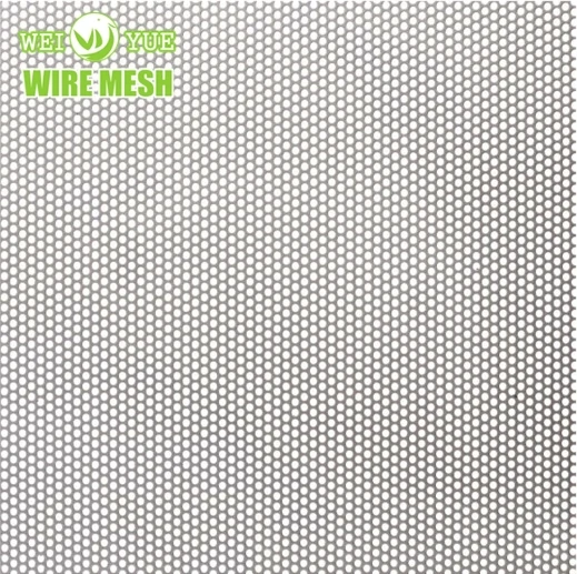Weiyue Round Hole Stainless Steel 304 Perforated Plate