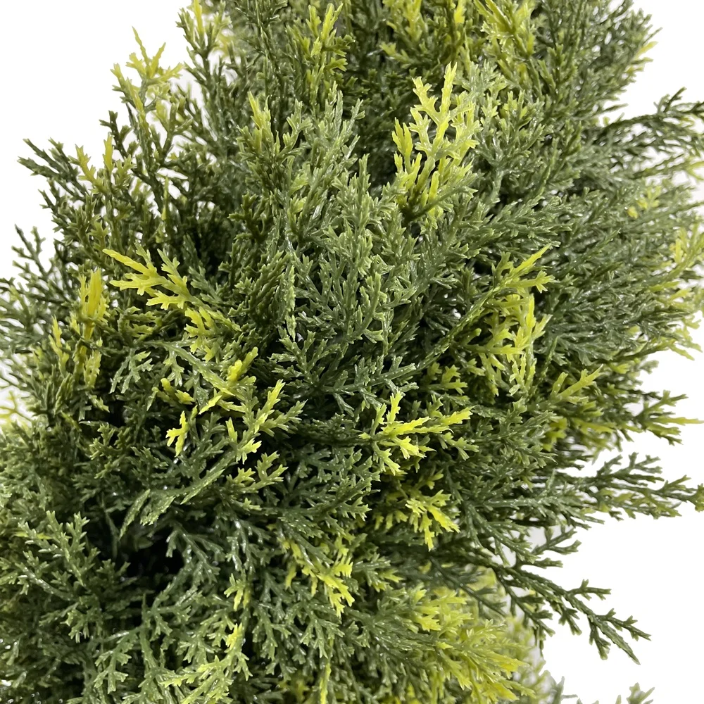 Factory Price Artificial Plants Cedar Cone-Shaped Topiary  Spiral Tree In Pot