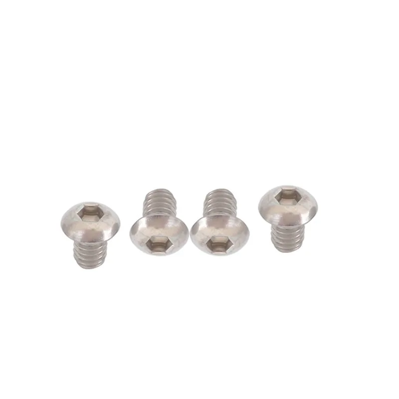 Manufacturers Supply 304 Stainless Steel Hexagonal Pan Hand Screw Machine Tooth Quantity Is Preferred M2 Screw Laptop