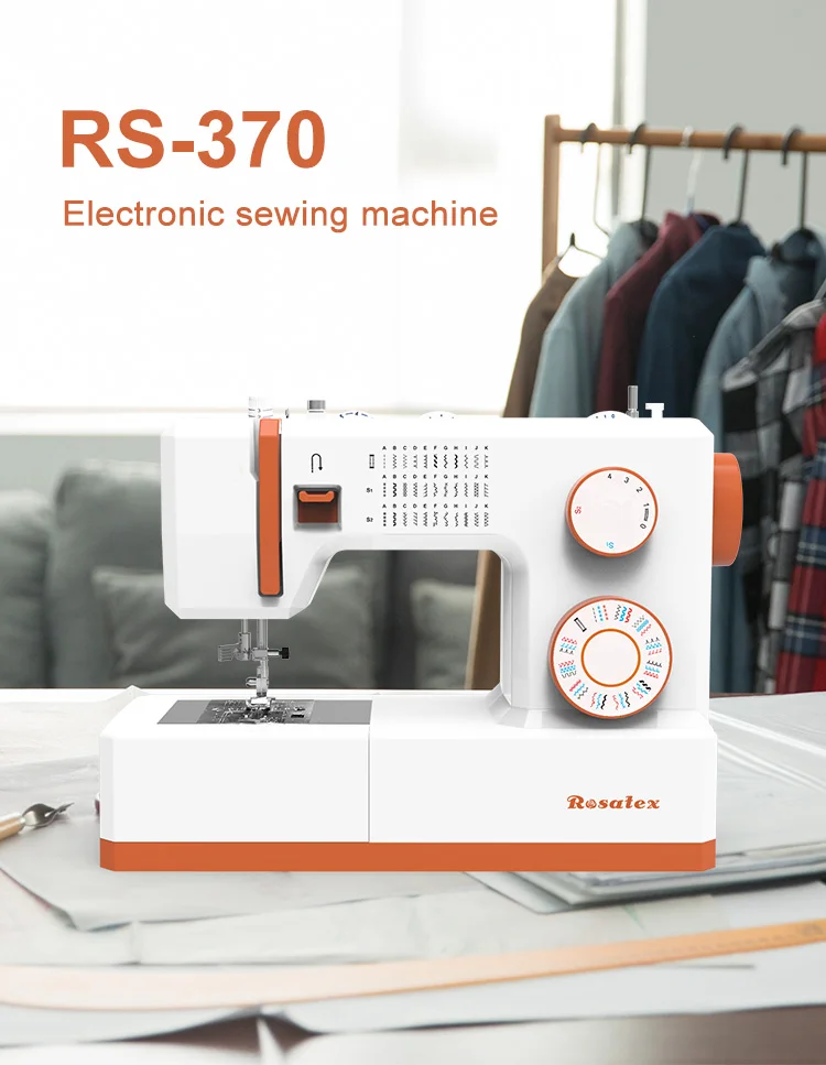 RS-370 Domestic Sewing machine 12 layers of in Jean High Speed Household Portable Convenient sewing machine