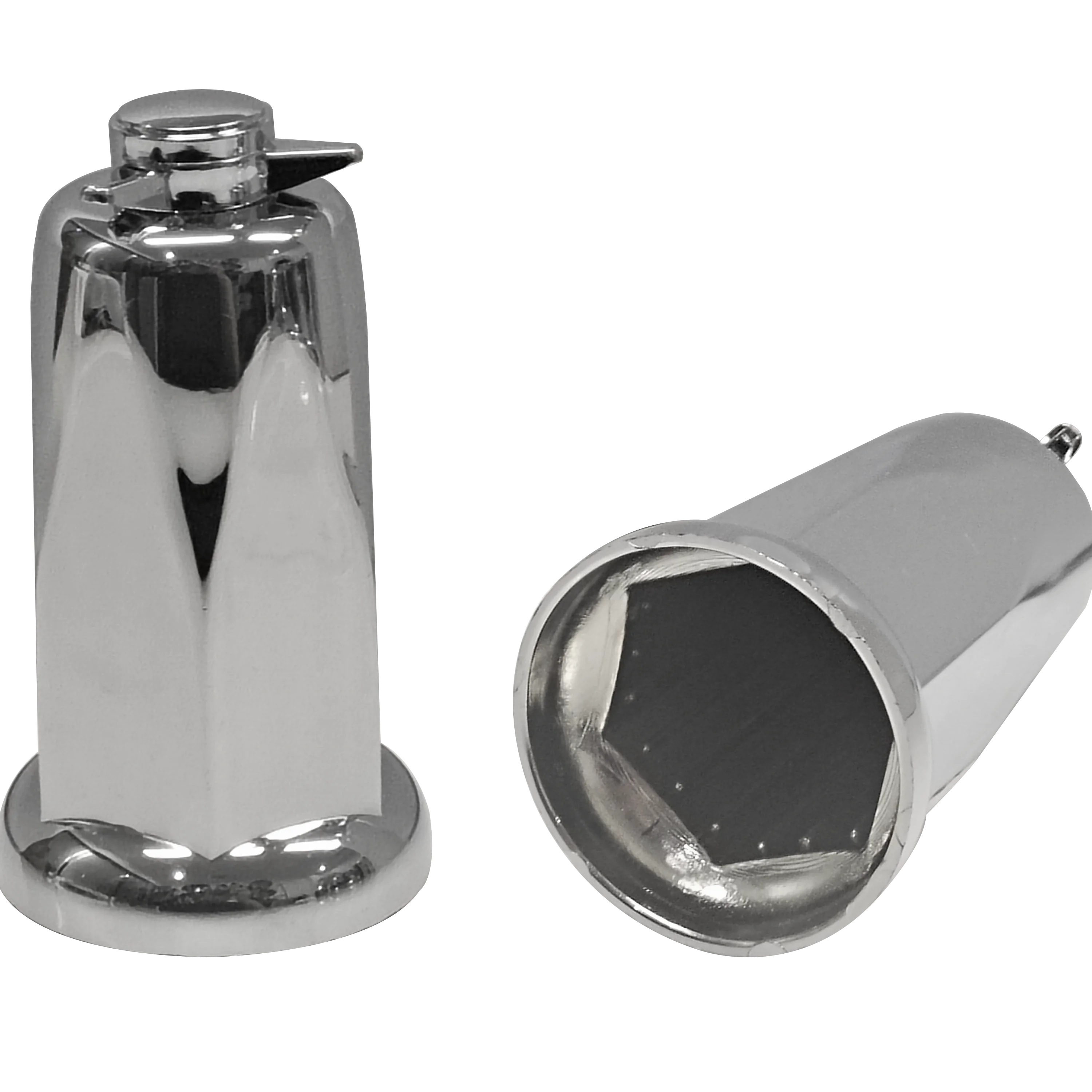 Truck Wheel Chrome Nut Covers High Performance Plastic with 33 Hex