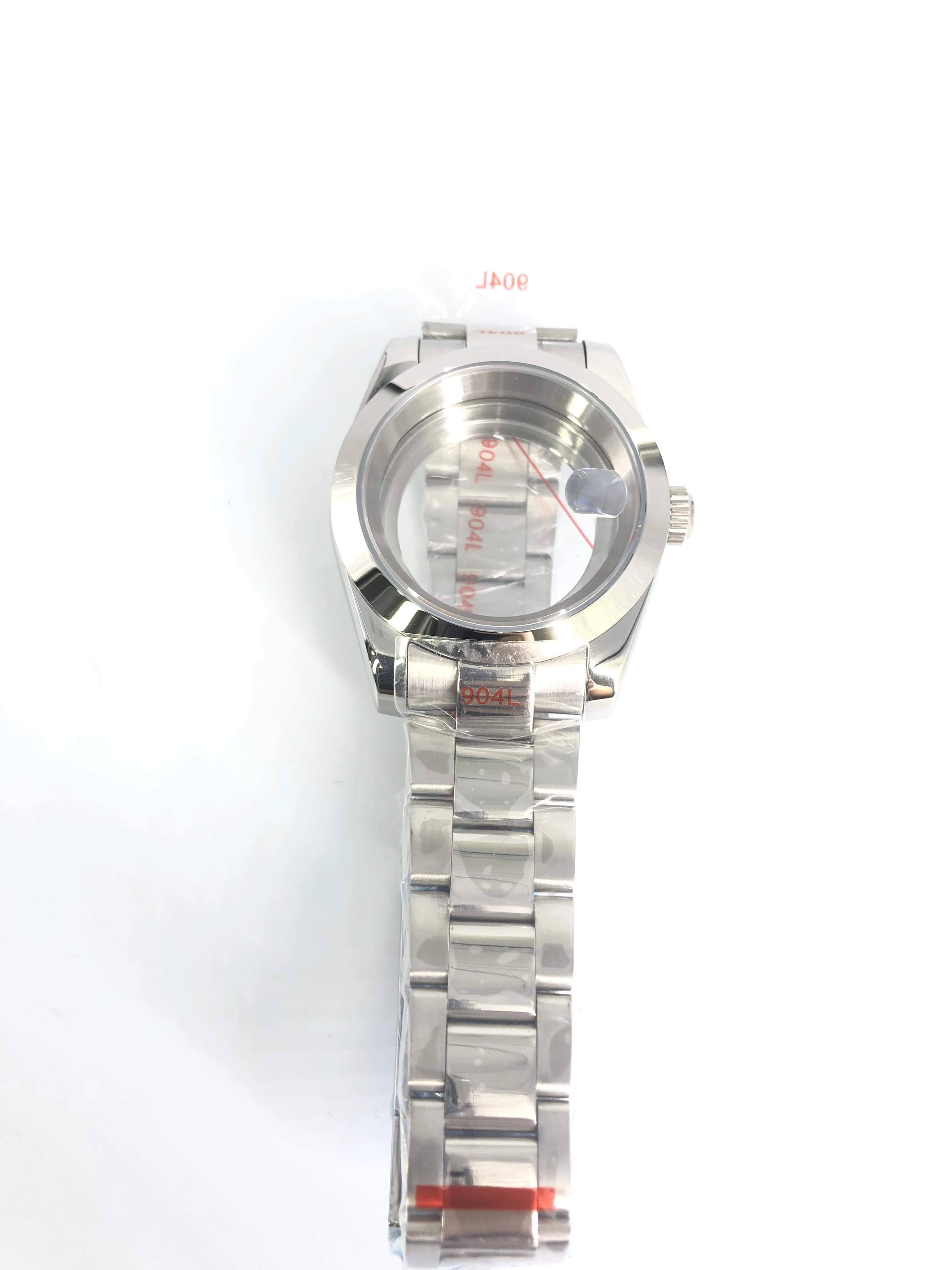 36mm 39mm 316l Stainless Steel Case + Sapphire  Glass for NH35/36 Movement Watch Parts