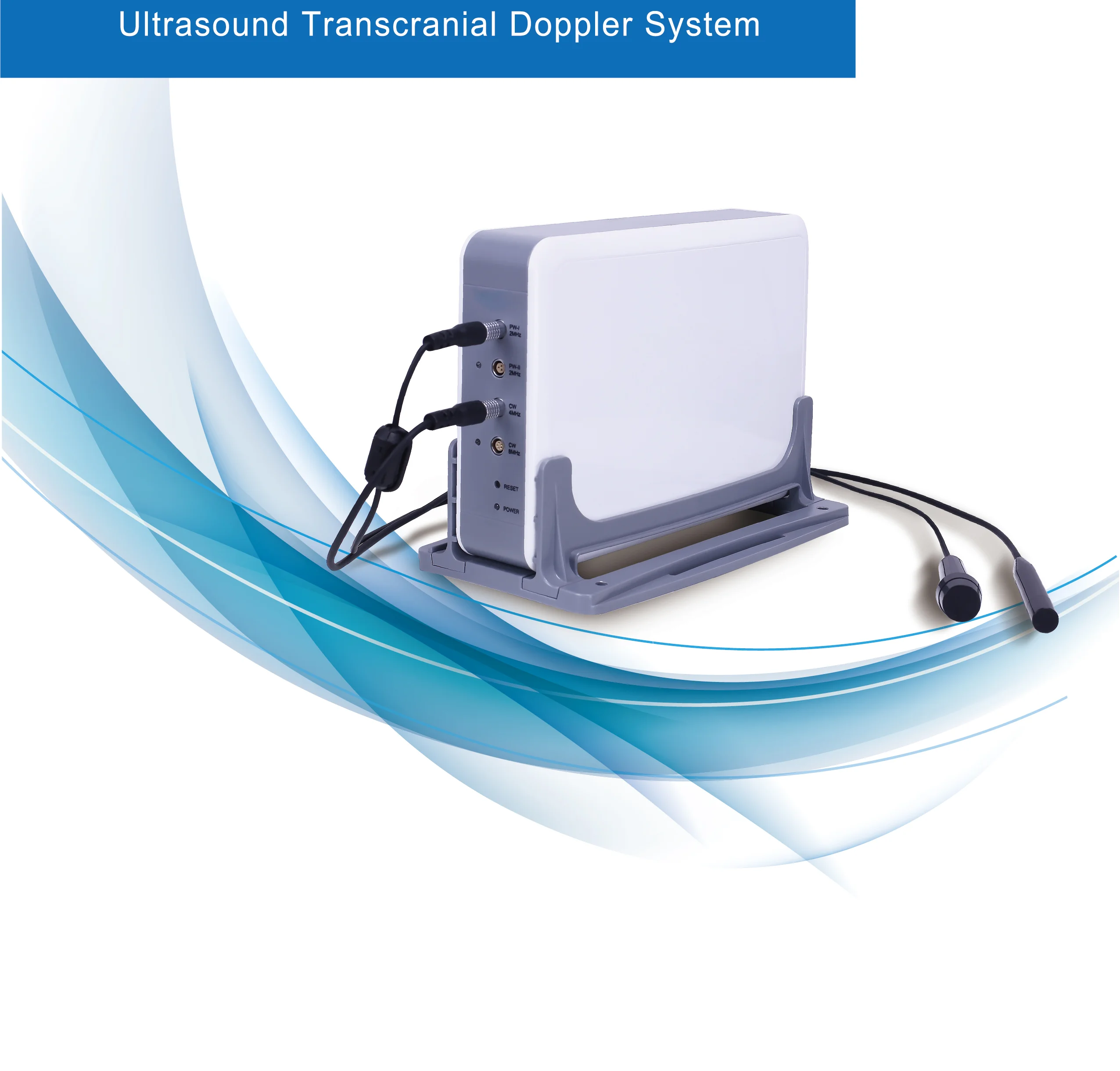 Ультразвуковая транскраниальная допплеровская система портативная медицинская испытательная машина TCD