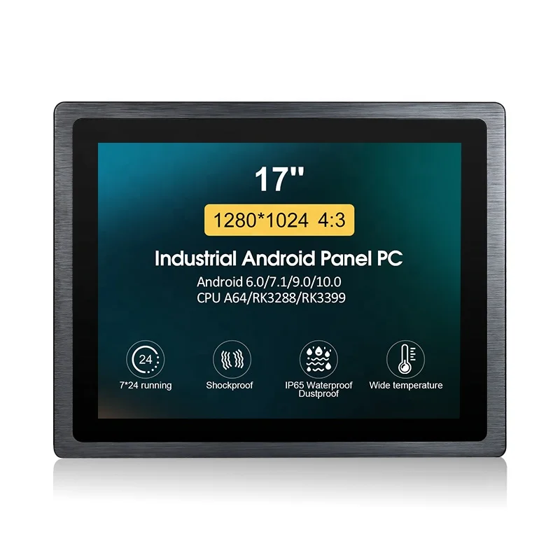 Touchthink 17 Inch Industrial Rk3288 Android Touch Screen All In One Panel Pc For Intelligent Commercial Service Robot