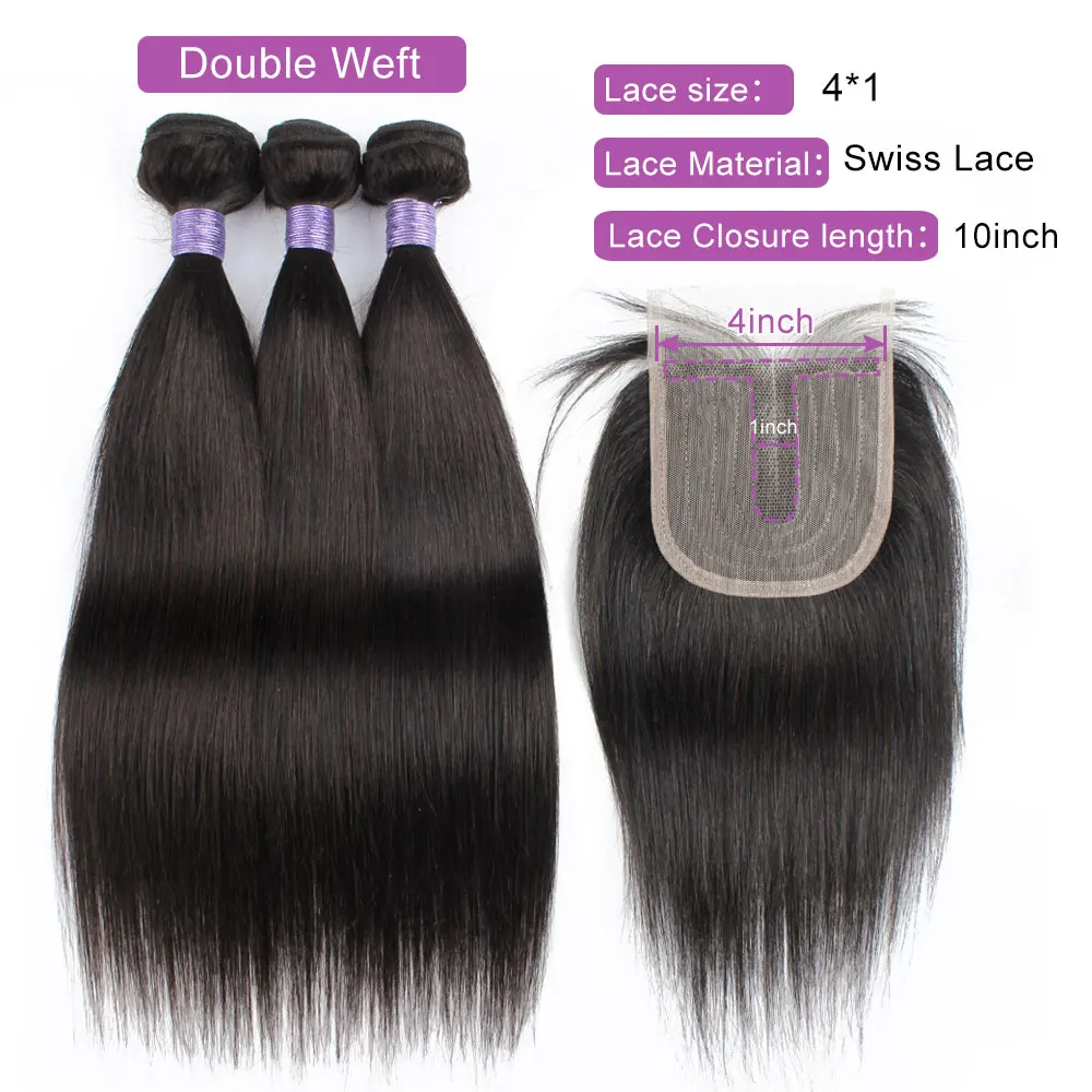 
Wholesale Virgin Hair Vendors Brazilian Peruvian Loose Deep Body Straight Wave Human Hair 3 Bundles With Lace Frontal Closures 