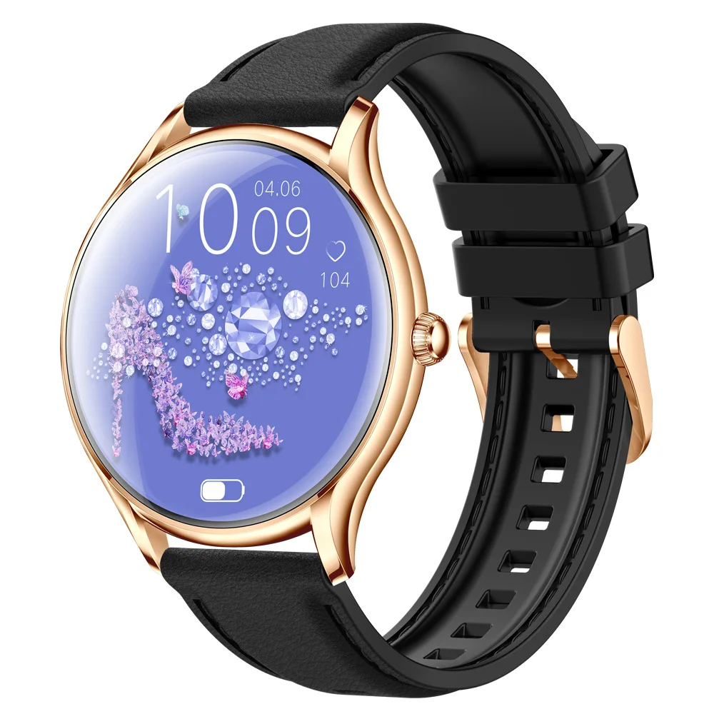 New ultra-thin 1.43-inch metal heart rate blood oxygen sleep dynamic UI waterproof AMOLED call smart watch
