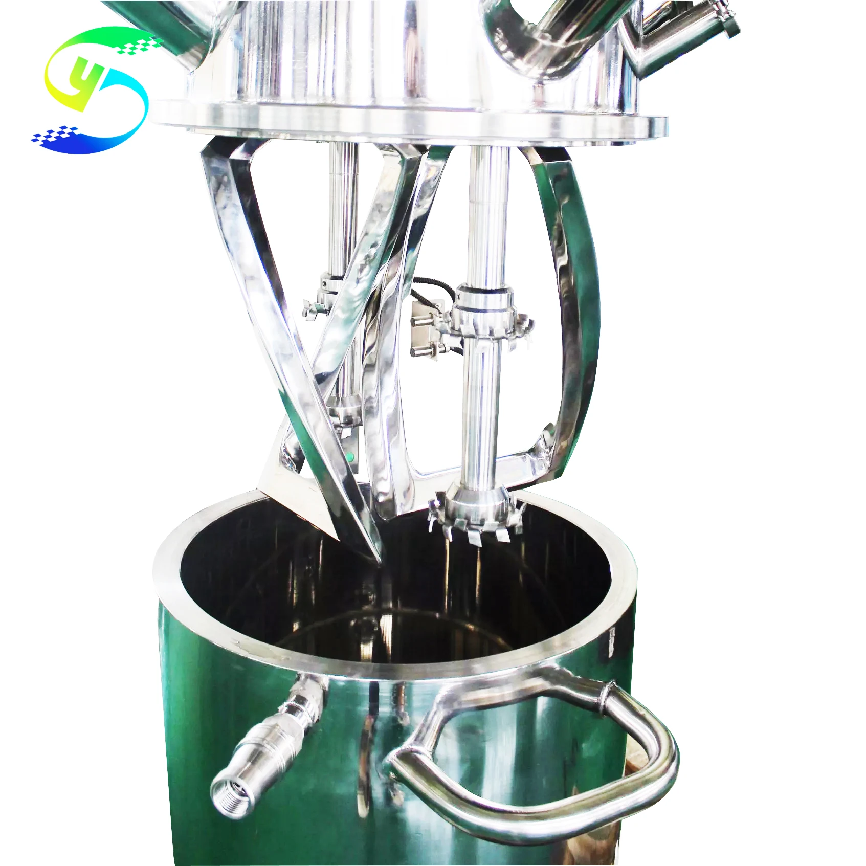 Mixing Machine Manufacturer Double Planetary Paddle Mixer Vacuum