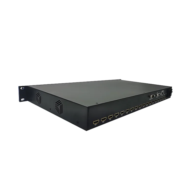 Hot Sale ODM OEM 4kx2k Remote Control RS232 9x9 IR 4K HDMI Matrix Switcher