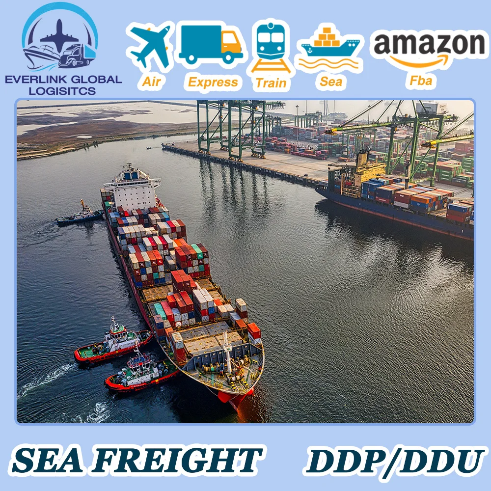 Lcl Fcl Sea Freight Forwarder Rates from China International Cheap 20ft 40ft Transit Time Storage AIR Pcs Feedback Cargo Label