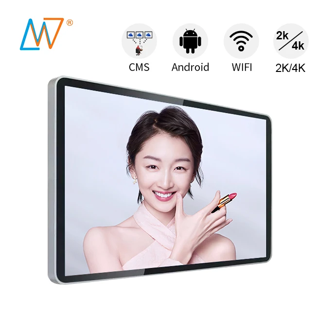 43 дюймов ips android ТВ экран 42 ЖК-дисплей media player digital signage корпуса