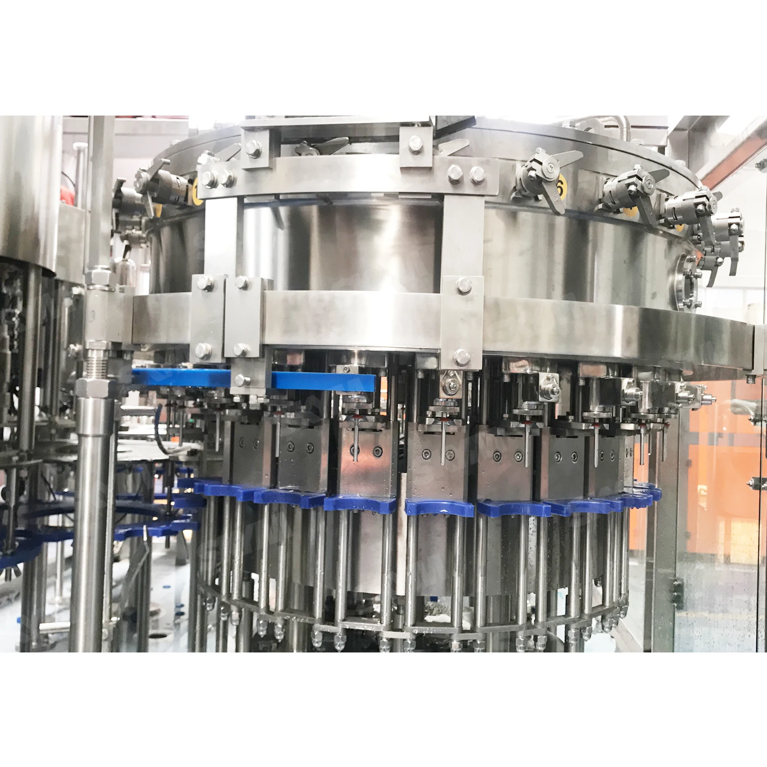 Full automatic plastic bottle soda sparkling water beverage carbonated soft drink filling machine production line