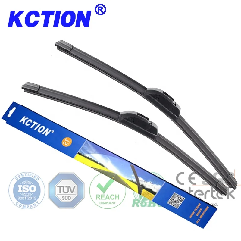 2024 Tik Tok  Hot Sale Soft Wiper Blade Universal U-Type Soft Windshield Wipers Natural Rubber Soft Wiper Blade