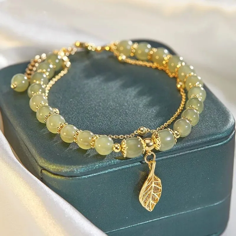 Wholesale Butterfly Hetian Jade Bracelet Delicate And Elegant Design Bracelet