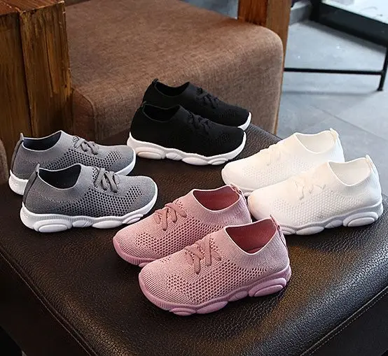 Boy Girls Non-Skid Indoor Slipper Infants Breathable Elastic Socks Shoes Protect Toes Sport Waking Shoes