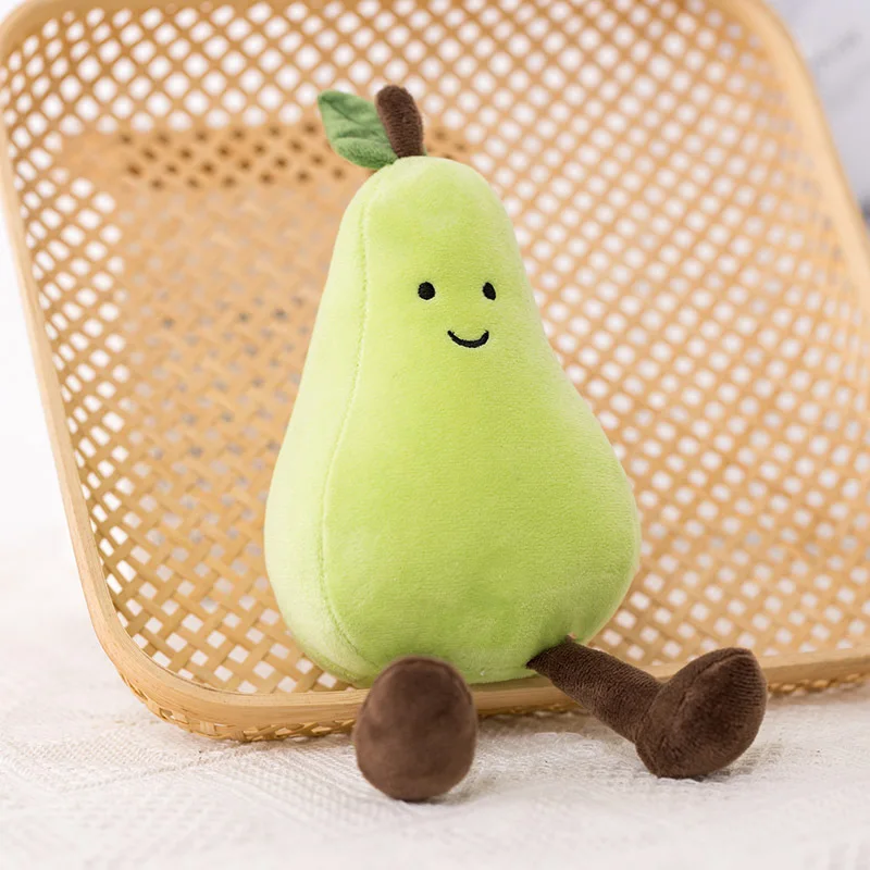 Kawaii fruit peach  banana cushion sofa pillow vegetable plush toys  soft plush toys