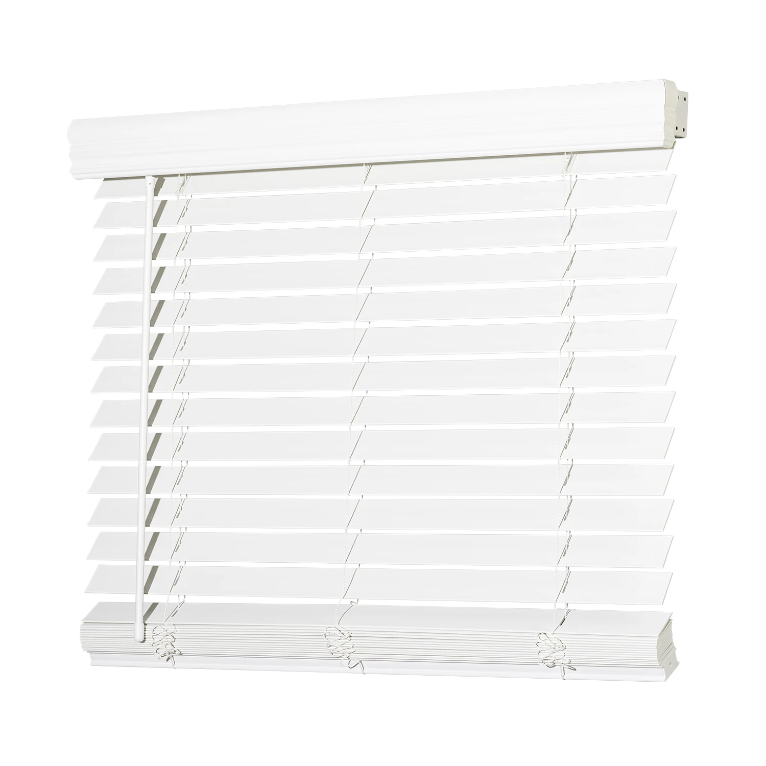 Commercial Grade Cordless 1-Inch Vinyl Mini Blinds Horizontal Venetian Slat Light Filtering Darkening Perfect for Kitchen