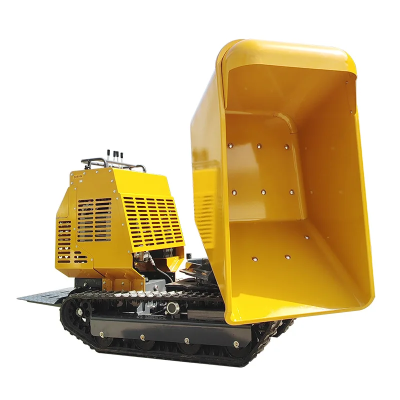 Bucket 360 Degree Swivel Mini Compact Crawler Dumper Hydraulic Dump Truck EPA and Euro 5 Compliant