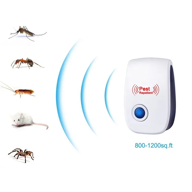 Насекомых мышь отклонить прибор ультразвуковой Мощный Черный виточный тараканами средство отпугиватель мышей электронный коврик для мыши
