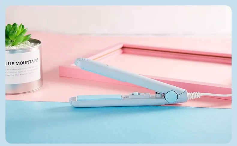 simple and cute student Comb curling artifact straight plate clamp lazy