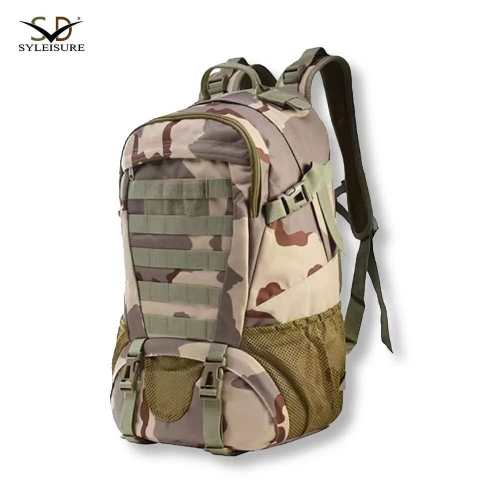 New Style Molle Camo Camping Large Capacity Travel Storage Tactical Backpack