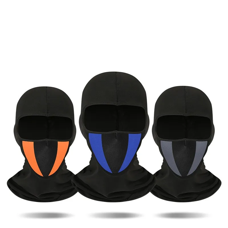 Hot Selling Polyester One Hole Face Mask Motorcycle Riding Running Custom Balaclavas