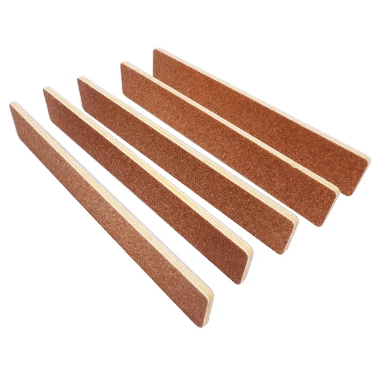 Wholesale Professional Factory Japan Abrasive Brown Square High Quality Nail Perfect Buffer File Nail Files 80/80