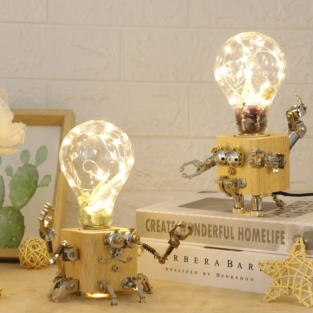 2021 hot sales Hobby Model Kits to Build, Cancer Metal Model with LED String Lights-Model Metal DIY for Adults and Kids gifts