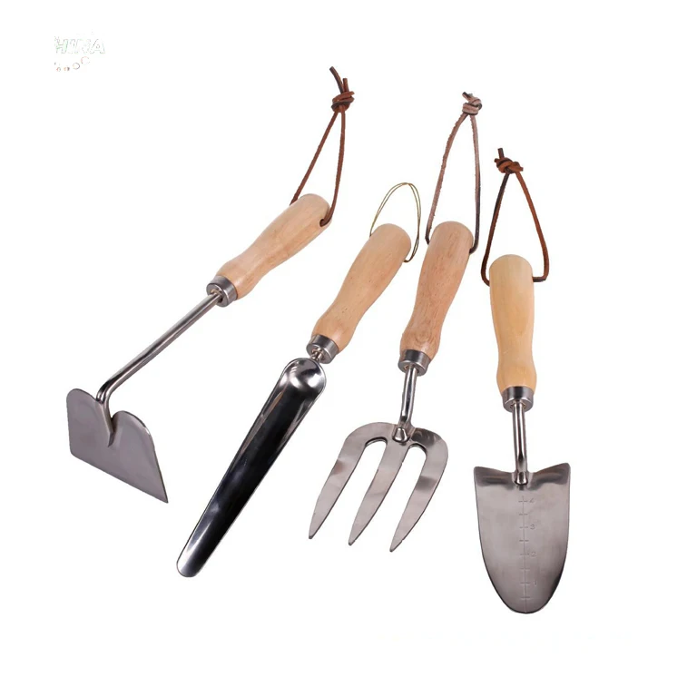 
Garden Hand Tools/Ash Wood Trowel/Stainless Steel Trowel 
