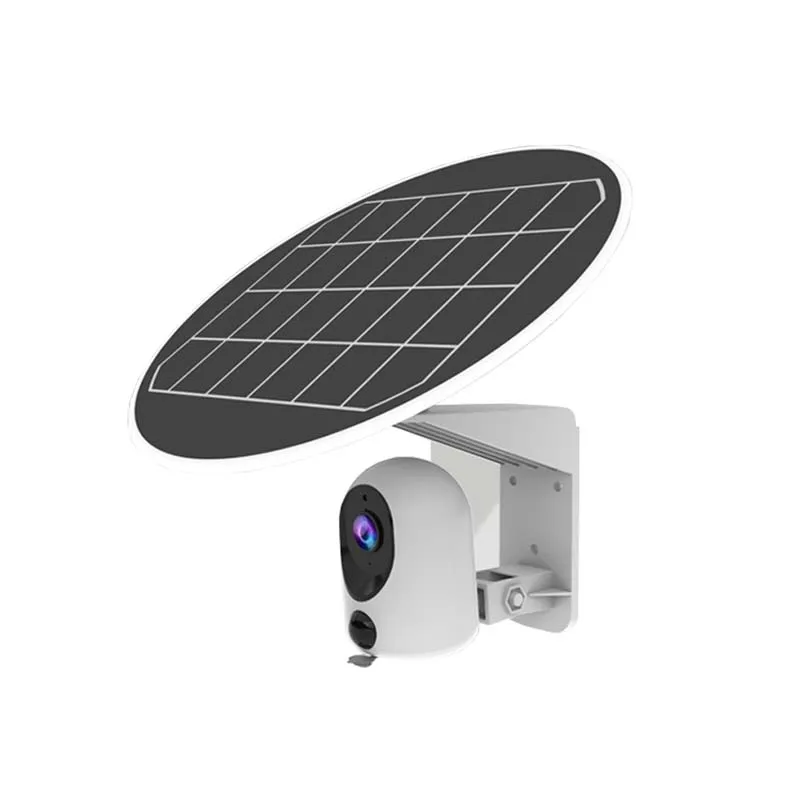 Ptz Wireless Courtyard Garden Camera Solar Charging Wifi Network Night Vision Outdoor Solar Cctv Security Camera